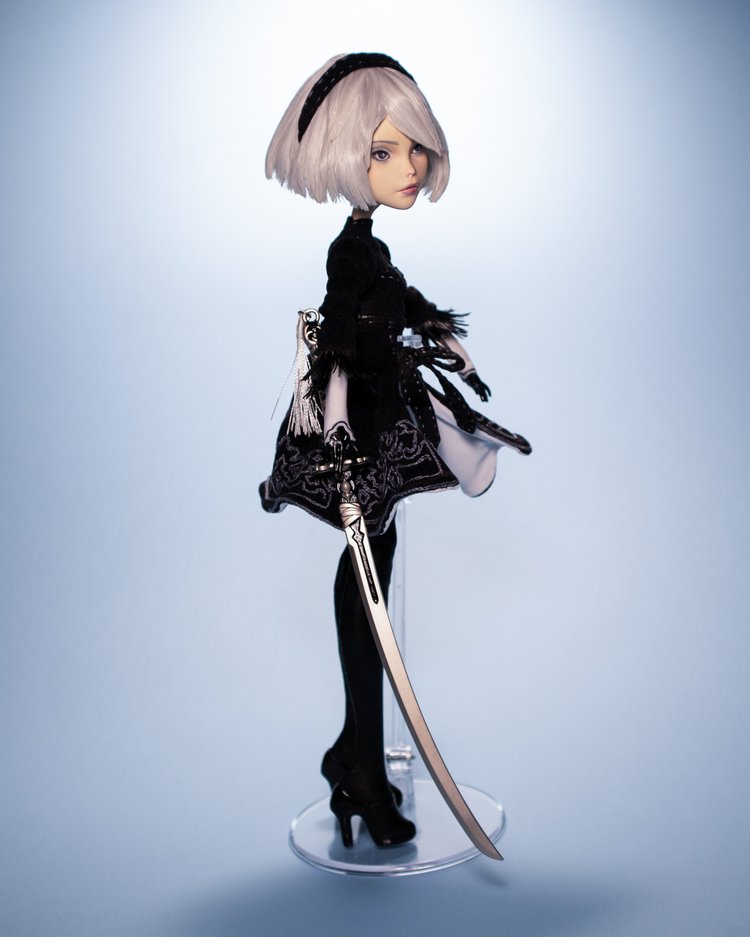 OOAK YoRHa No.2 Type B или 2B из NieR: Automata