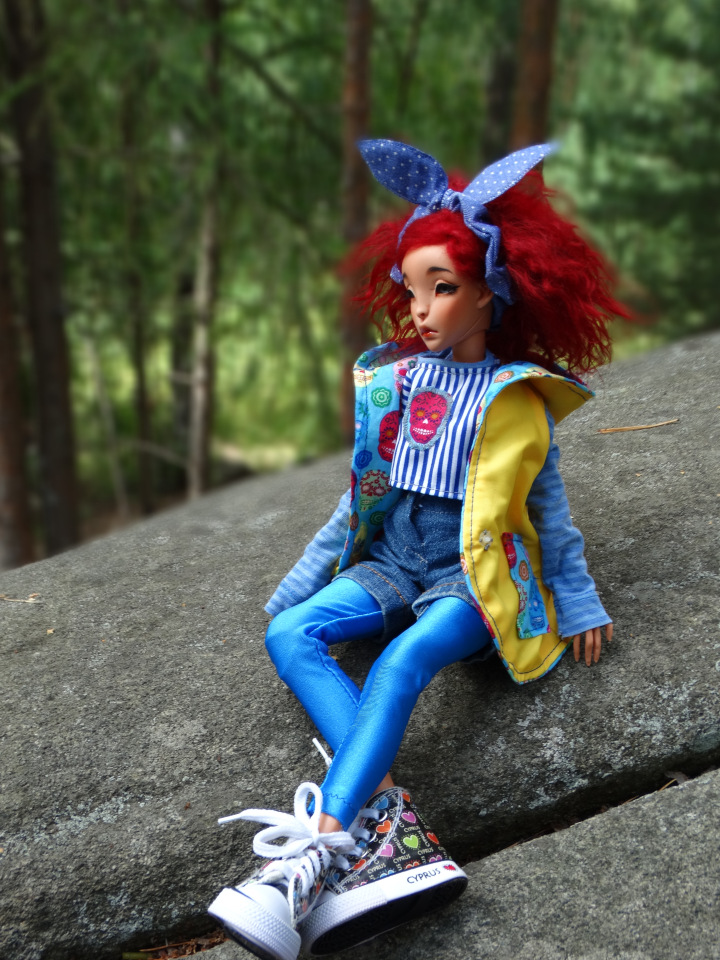 Каменный остров. Поездка с БЖД куколкой от Лиликэт