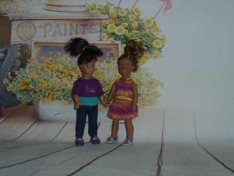 Моя прелестная куколка Лея от American Girl mini (фото 6)