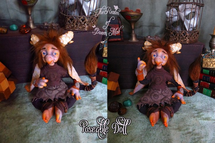 The Realm of Queen Mab - Fantasy & Ooak Art - Авторские фантазийные скульптуры by Silver Berry (фото 10)