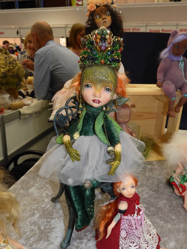 XV Международный осенний салон авторских кукол на Тишинке с 4 по 6 октября 2019 года в Москве - часть 4