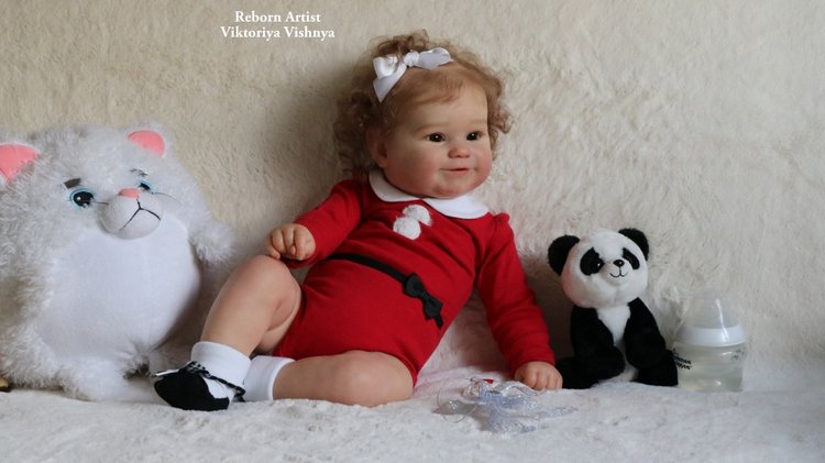 Моя Мэдди... Куколка реборн Виктории Вишни