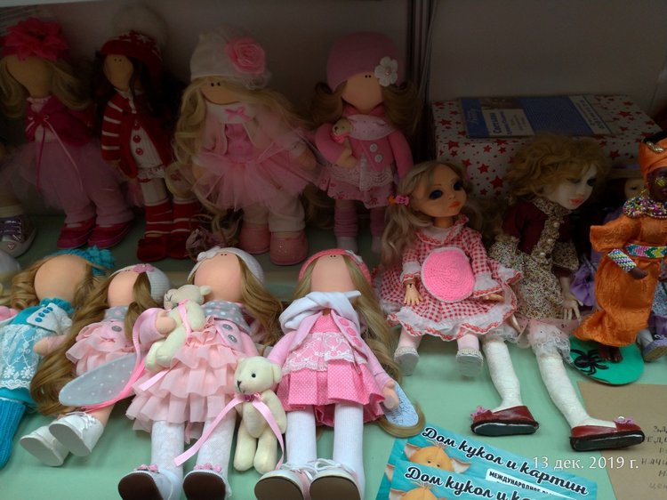 X Международная выставка "Искусство куклы" в Гостином дворе. Часть 1
