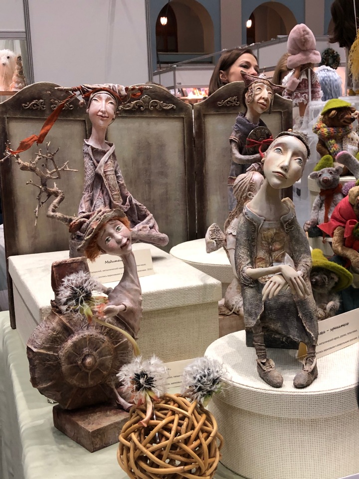 "Искусство куклы" 2019 - приглашаю прогуляться по выставке... ч.6 - завершающая