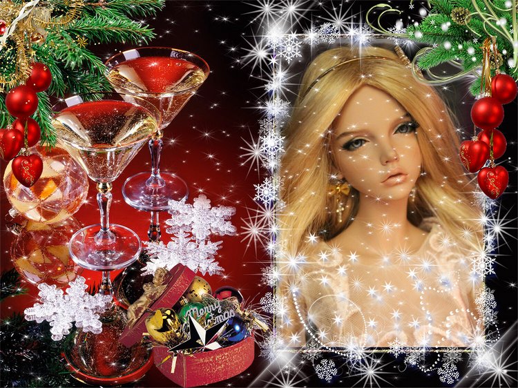 Изабель и Бианка готовятся к встрече Нового года