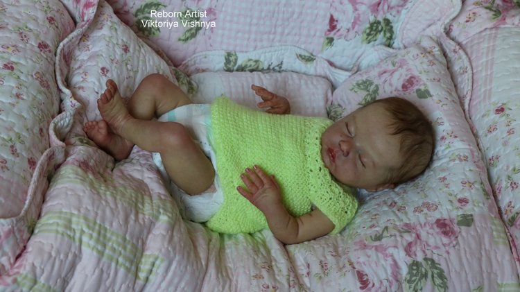 Далила... малышка реборн Виктории Вишни | Бэйбики Далила... малышка реборн Виктории Вишни