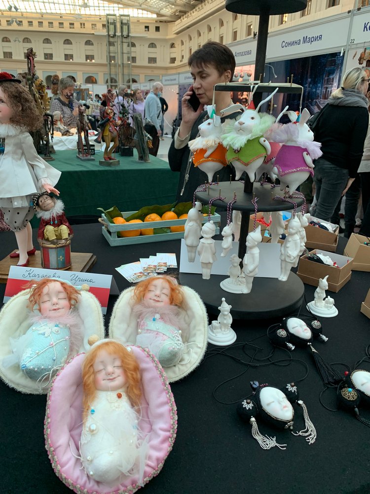 Искусство КУКЛЫ - Москва, декабрь 2021 ЧАСТЬ 3 (последняя)