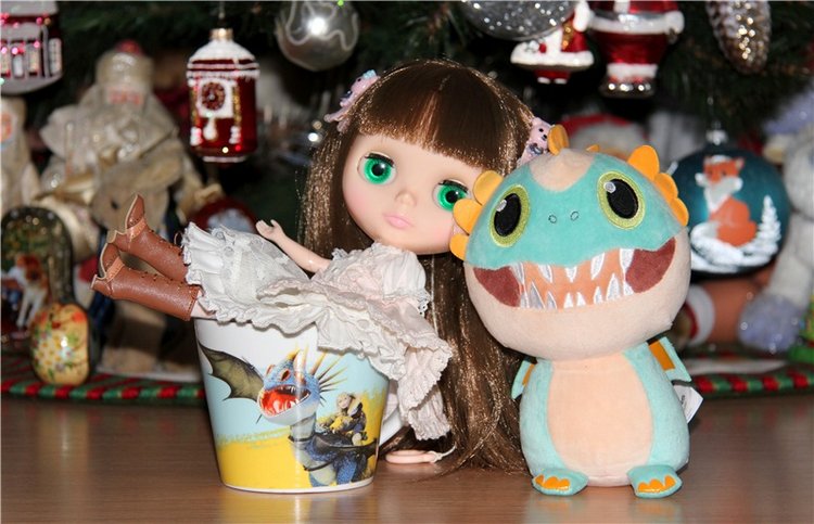 Новогодние встречи — Оригинальные куклы Blythe (Блайз): Takara (фото 10)