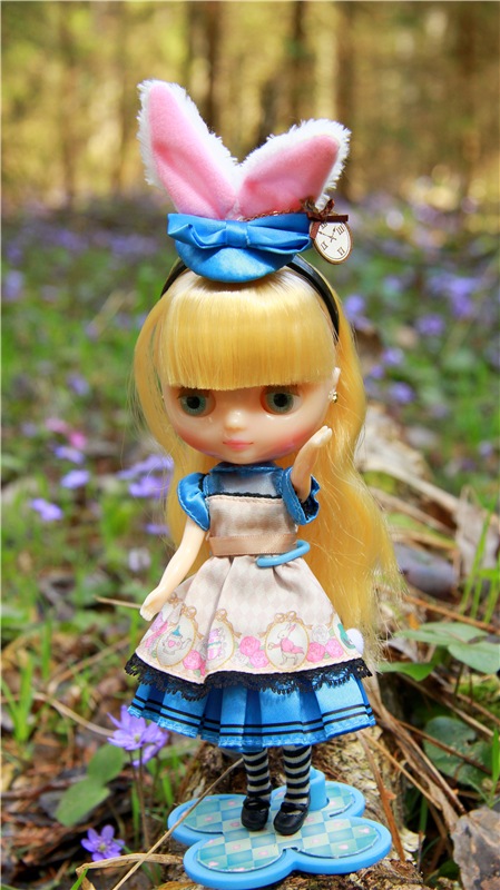 Застенчивая Алиса. Middie Blythe Doll Pebble Cakes & Shrinking Alice