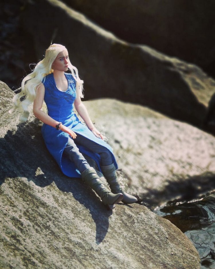 Ещё немного Дейнерис. Экшен-кукла Daenerys от ThreeZero