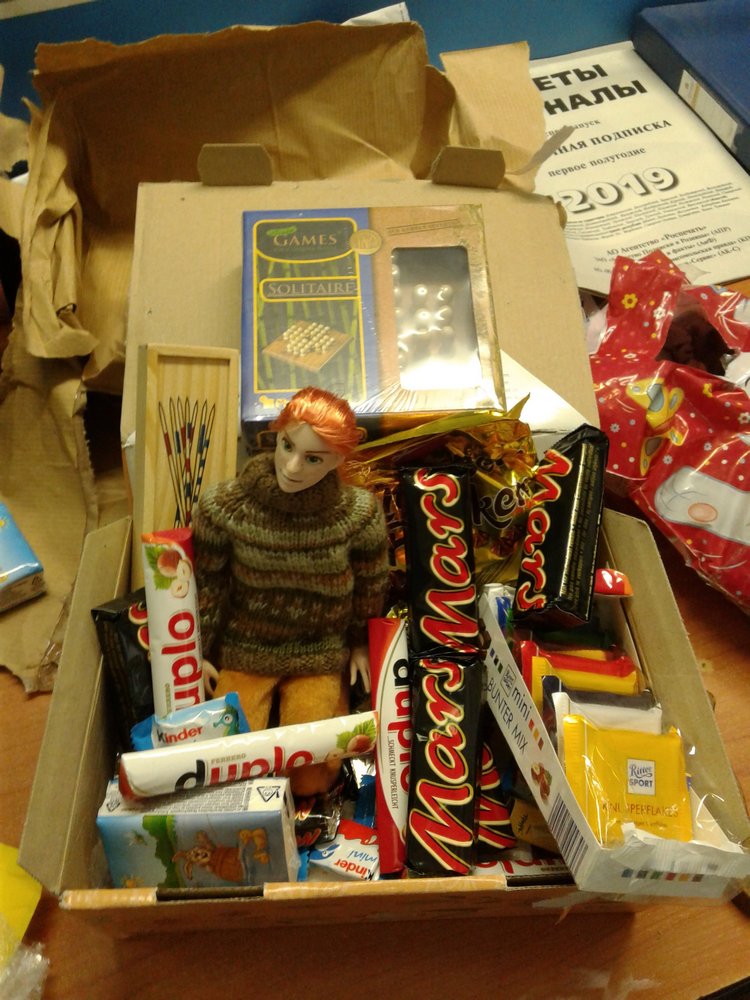 Коробка со сладостями — Куклы и тела Obitsu (Обитсу): 1/6