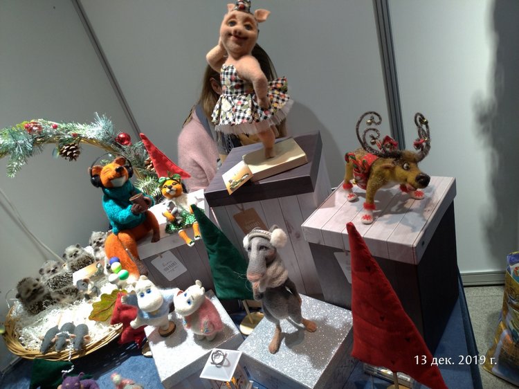 X Международная выставка "Искусство куклы" в Гостином дворе. Часть 1