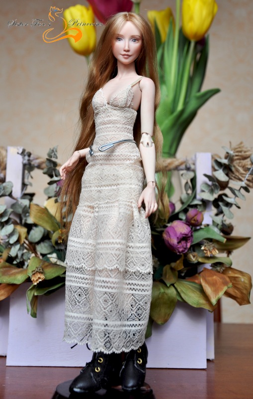 Фарфоровая кукла Василиса