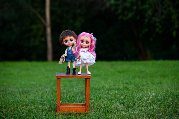 В гостях у STEPHA dolls! Biggers, Миниамигес, Вестида де Азул (фото 8)