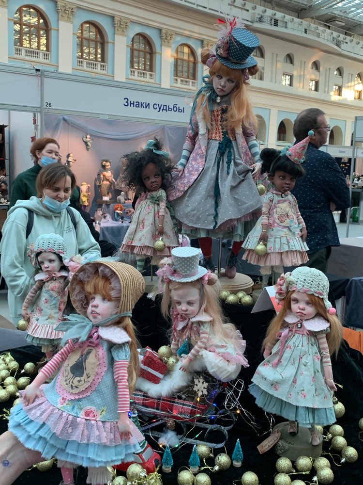 Искусство КУКЛЫ - Москва, декабрь 2021 ЧАСТЬ 2 | Бэйбики Искусство КУКЛЫ - Москва, декабрь 2021 ЧАСТЬ 2