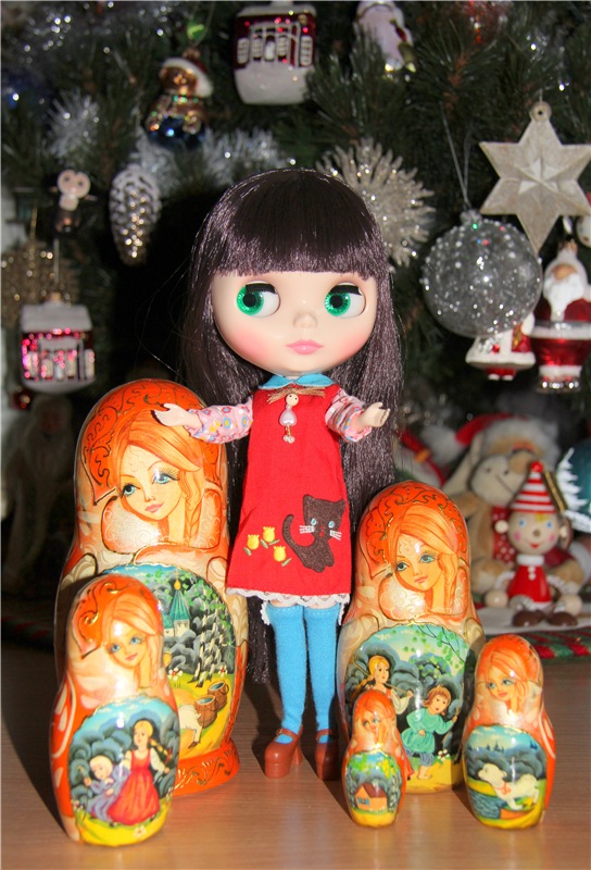 Новогодние встречи — Оригинальные куклы Blythe (Блайз): Takara
