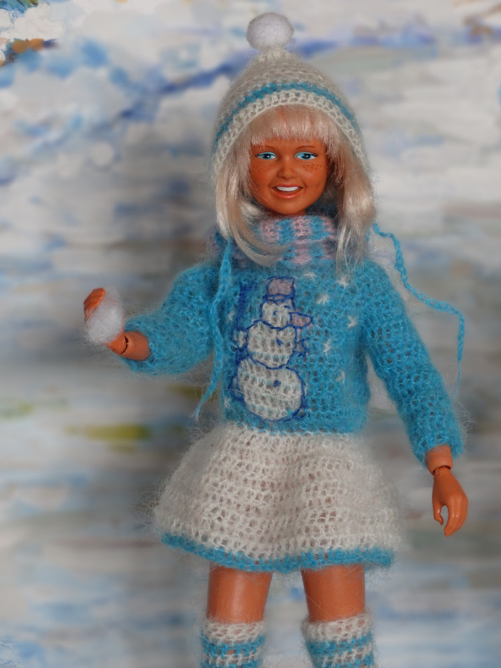 Играем в снежки — Винтажные куклы ГДР (Немки): Бигги (фото 6)