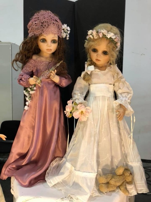 Выставка кукол и мишек в Мюнстере, Германия 28.04.2018-29.04.2018 год часть вторая