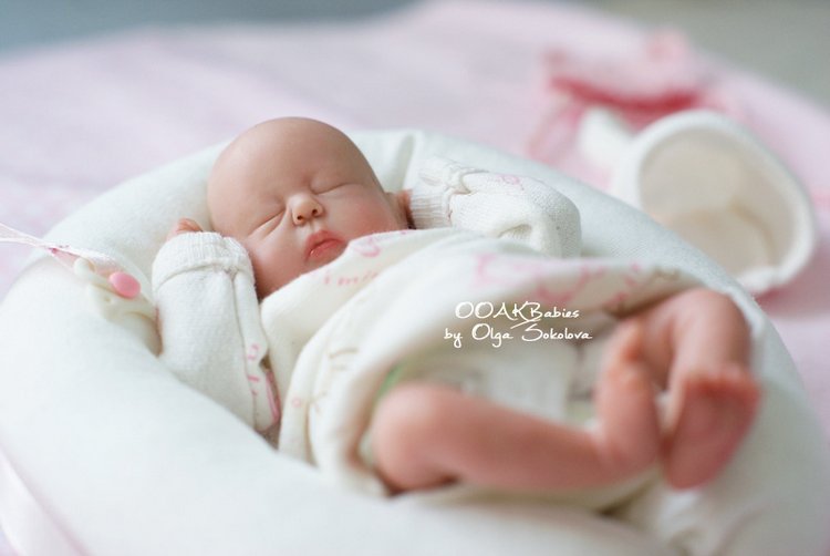 Стефания. Младенец ООАК Ольги Соколовой (фото 5)