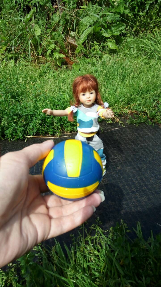 Наше лето. Коллекционная кукла Светочка Heidi Piusczok