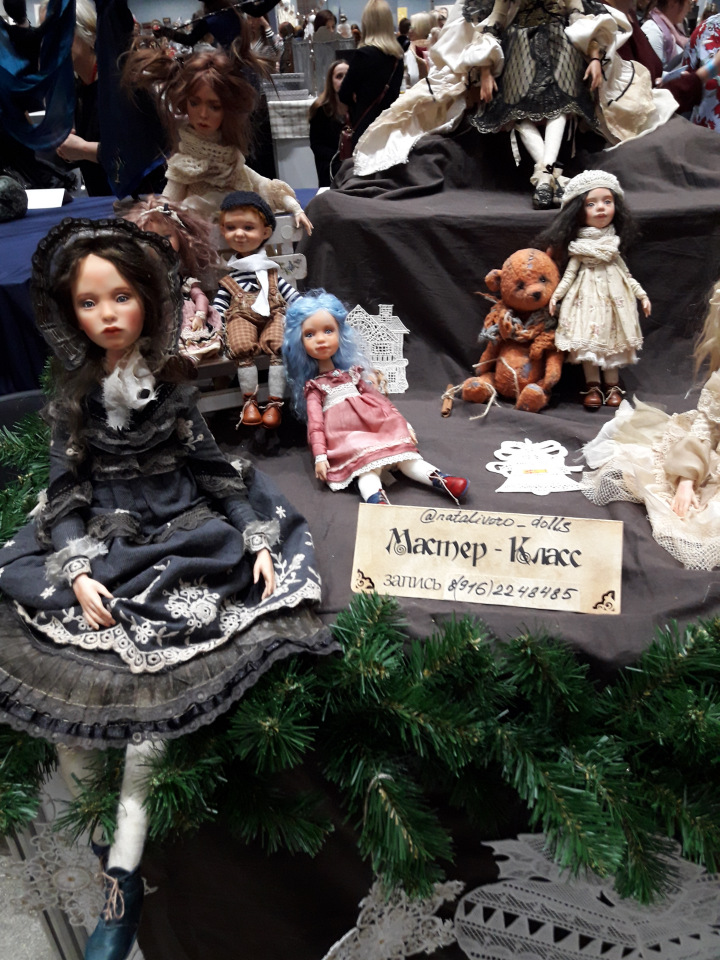Искусство Куклы. Гостиный двор 2018. Выставку моими глазами - часть 2