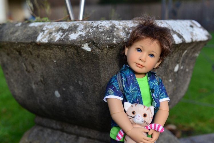 Давидка Kidz'n'Cats ООАК — Куклы Kidz'n'Cats (Соня Хартман): шарнирные 46 см (фото 2)