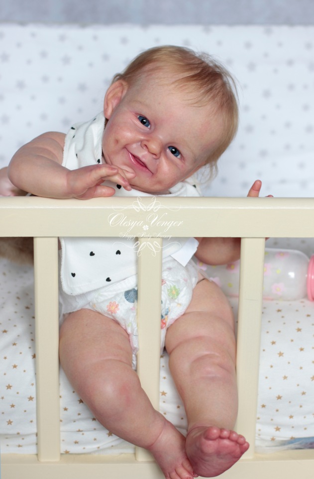 Прототип Shaya от скульптора Bonnie Sieben. Кукла реборн Олеси Венгер