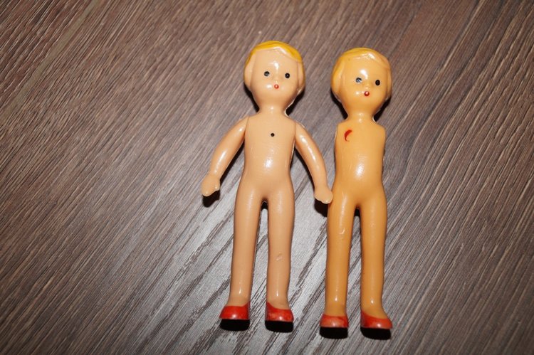 Резиновые советские пупсики до 10,5см - моя коллекция №2