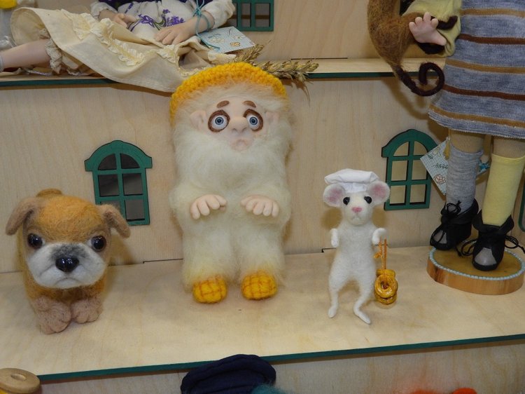 XV Международный осенний салон авторских кукол на Тишинке с 4 по 6 октября 2019 года в Москве - часть 3