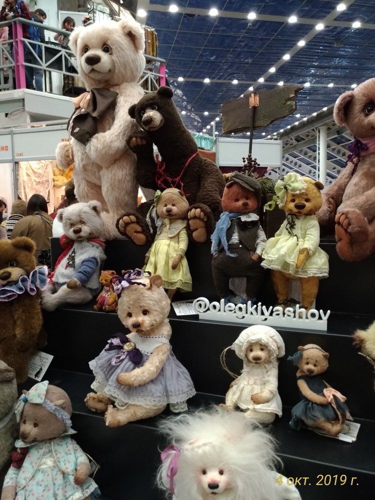 XV Международный Салон Авторских кукол на Тишинке моими глазами. Часть II