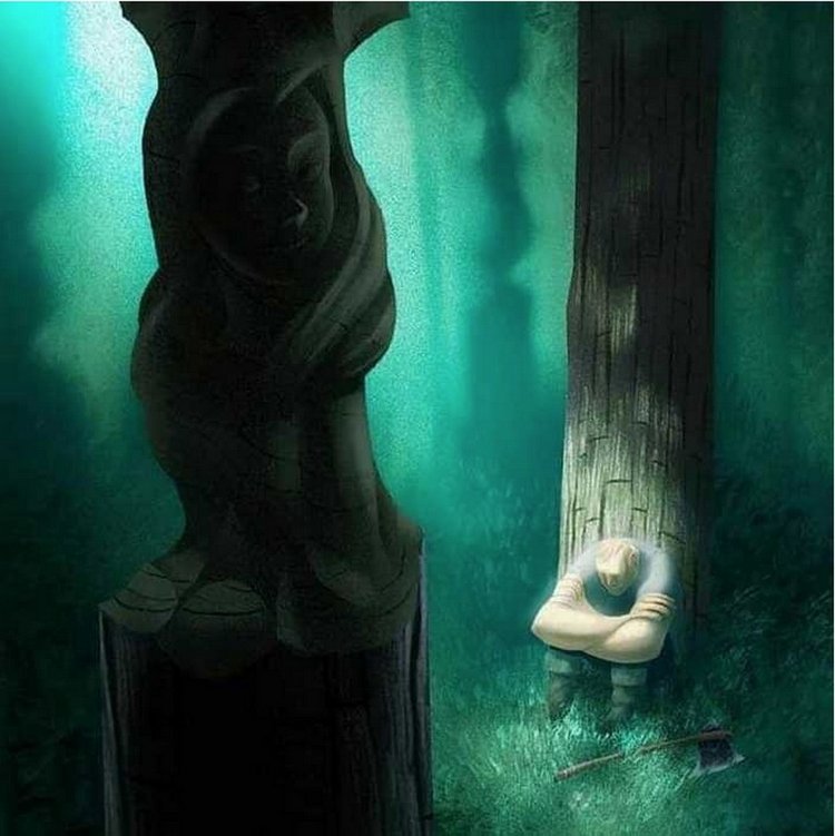 Сентиментальная история о дровосеке и его любимой (фото 10)