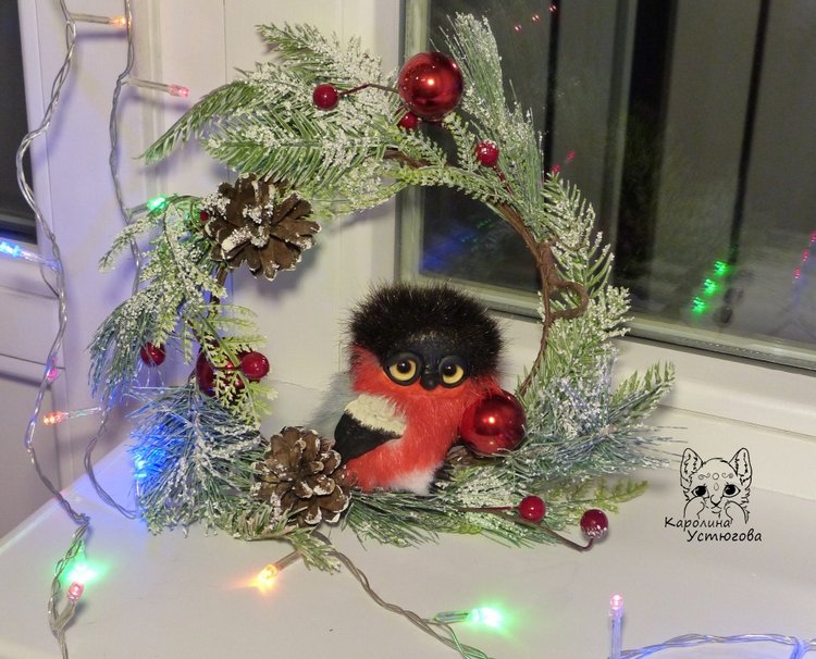 Снегири и новогоднее настроение