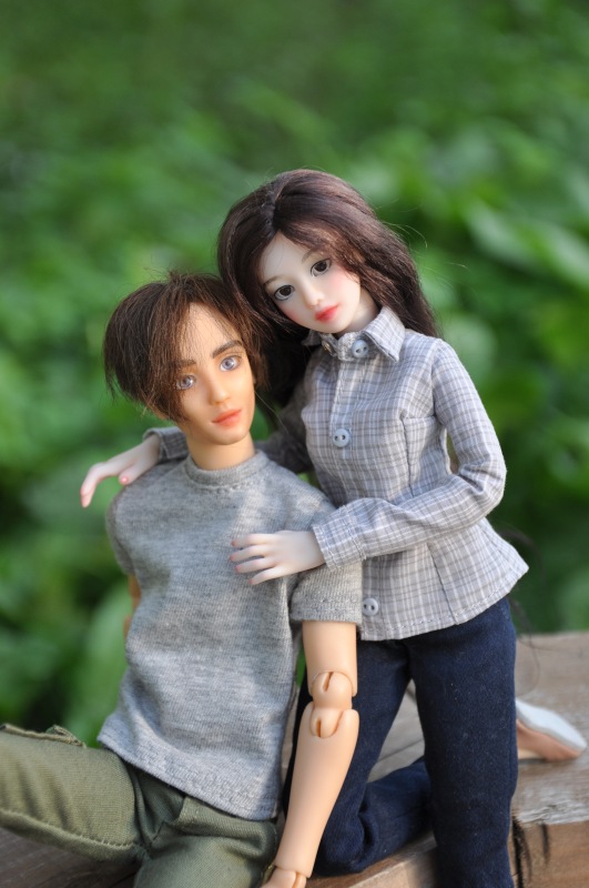 Шарнирные куклы в костюмчиках от SisterFox (фото 3)