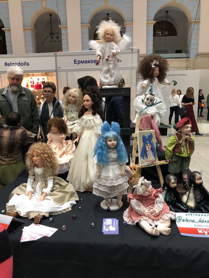 "Искусство куклы" 2019 - приглашаю прогуляться по выставке... ч.3 | Бэйбики "Искусство куклы" 2019 - приглашаю прогуляться по выставке... ч.3