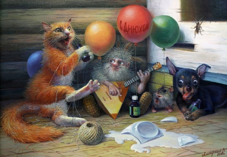 Приключения домовёнка и рыжего кота (фото 9)