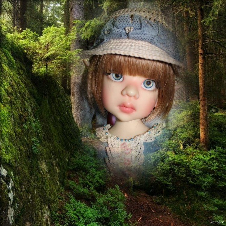 Талисса в Волшебном лесу — Куклы Kaye Wiggs (Кайе Виггс): авторские BJD (БЖД)