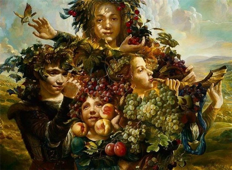 Линка и Иришка - сборщицы винограда | Бэйбики Линка и Иришка - сборщицы винограда