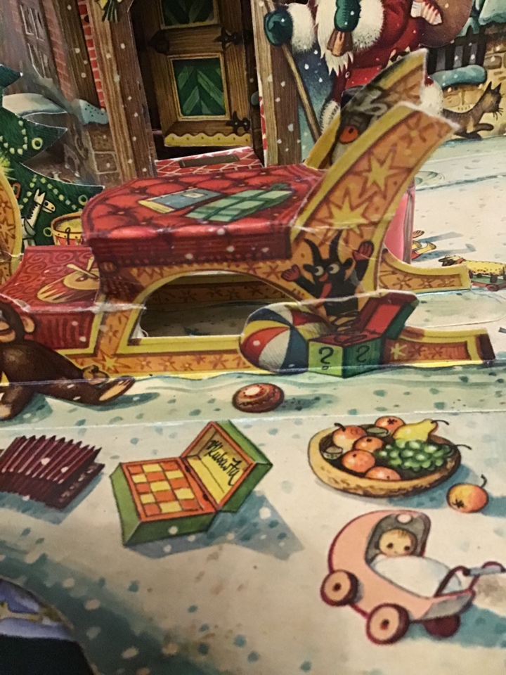 Винтажные новогодние картонажные изделия: у кого была такая игрушка (фото 8)