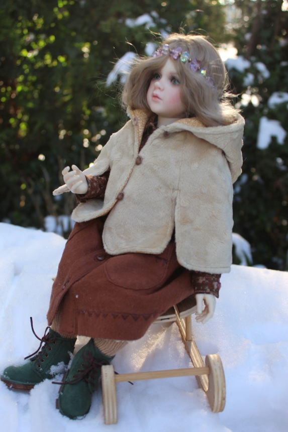 Розочка на снегу — Куклы Dollshe Craft (Доллше): BJD (БЖД)