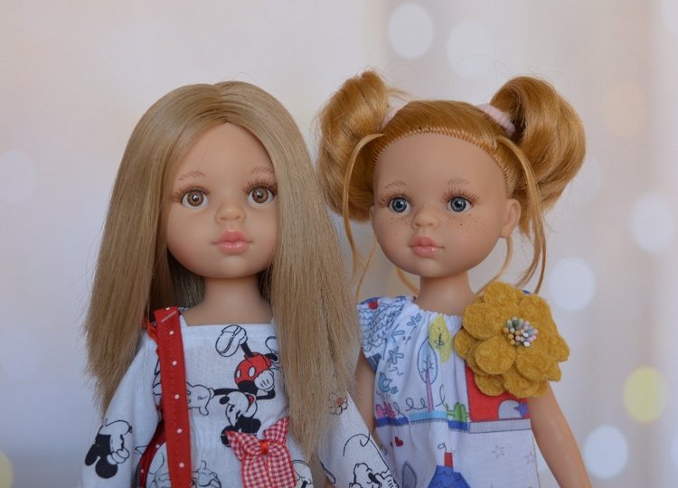 Испанские куклы (моя небольшая коллекция Paola Reina) часть 6 новенькие