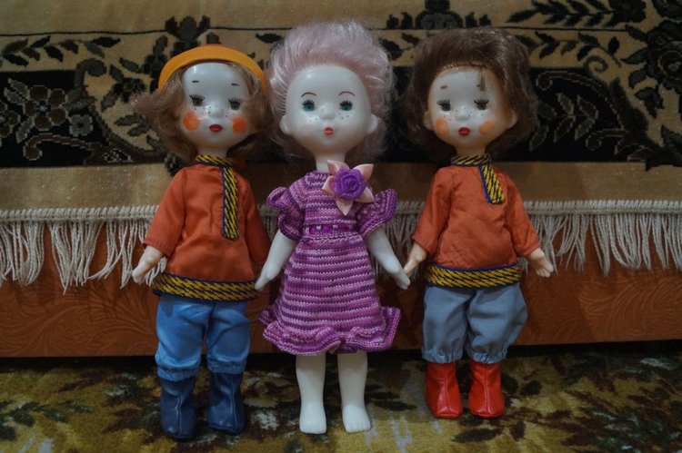 Свердловская фабрика игрушек. Все куклы и игрушки которые живут в моём музее