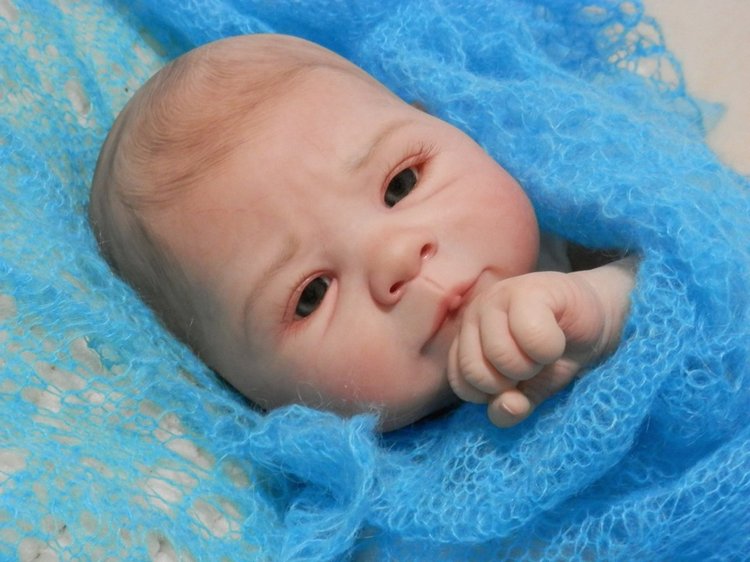 Хомячок Сили. Кукла реборн Шутовой Анны