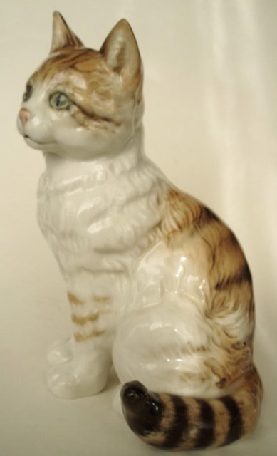 Мой кошачий мир — Фарфоровые статуэтки и фигурки: винтаж (фото 8)