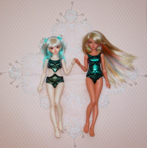 Мои сестренки-русалочки | Бэйбики Мои сестренки-русалочки — Куклы Fairyland (ФэйриЛэнд): BJD (БЖД) (фото 2)