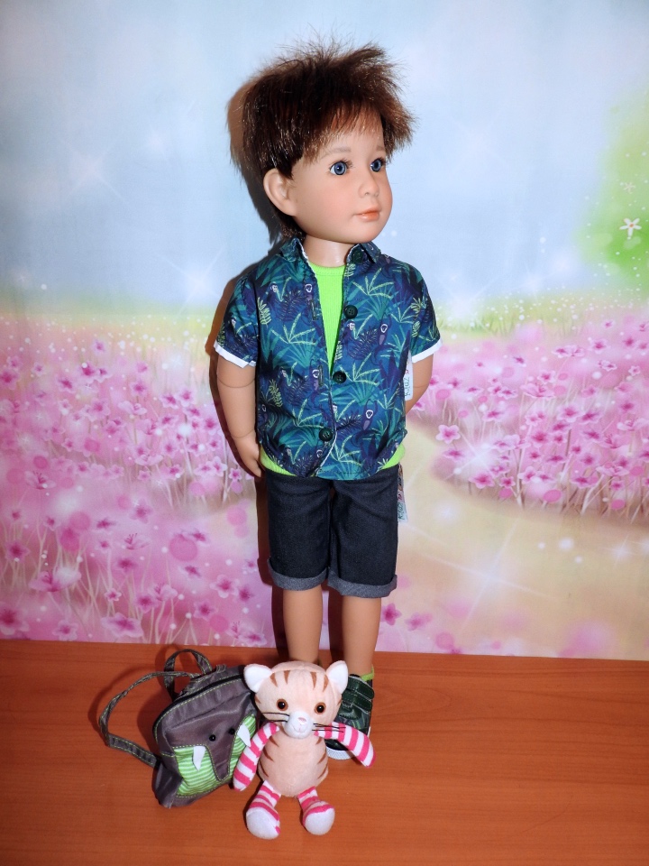 Давидка Kidz'n'Cats ООАК — Куклы Kidz'n'Cats (Соня Хартман): шарнирные 46 см (фото 4)