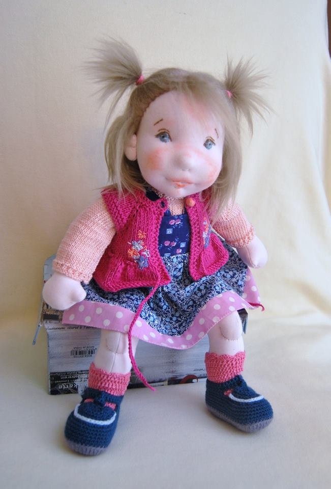 Небольшой обзор Авторских кукол Unique doll