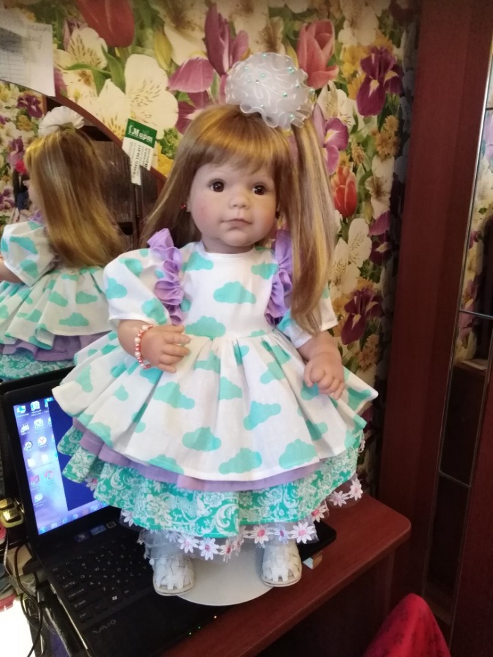 Рыжулька Стеша в новом наряде (фото 2)