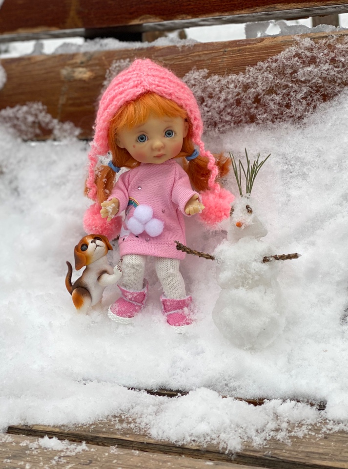 Что делают куклодетки на улице... Ellemenno Nikki Britt