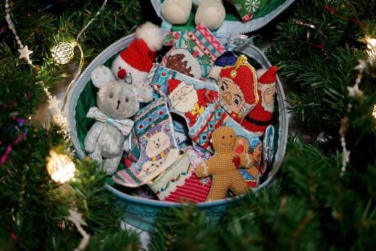 Шкатулка для игрушек — Вышивка крестиком (фото 7)