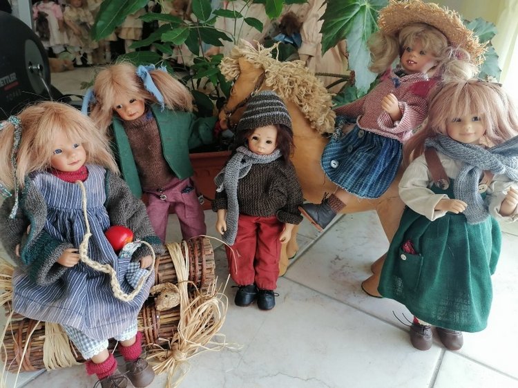 Мои дети тролли леса"Children of the Troll-forest" от Susi Eimer